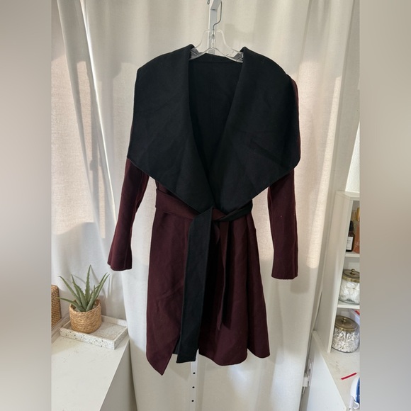 Diane vonfurstenburg reversible wool A line coat FINAL PRICE NO OFFER CONSIDERED - Picture 6 of 14